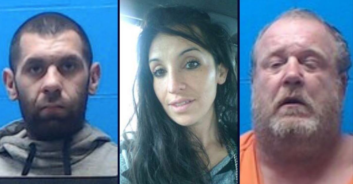 Felix Watson, Amber Simpson and Damon Thomason
