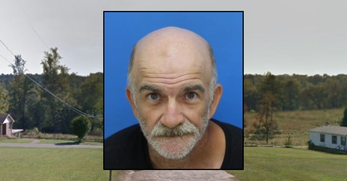 Inset: Leroy Allen Loper (Catawba County Sheriff's Office). Background: The area in North Carolina where Loper allegedly kidnapped a woman before killing her (Google Maps).