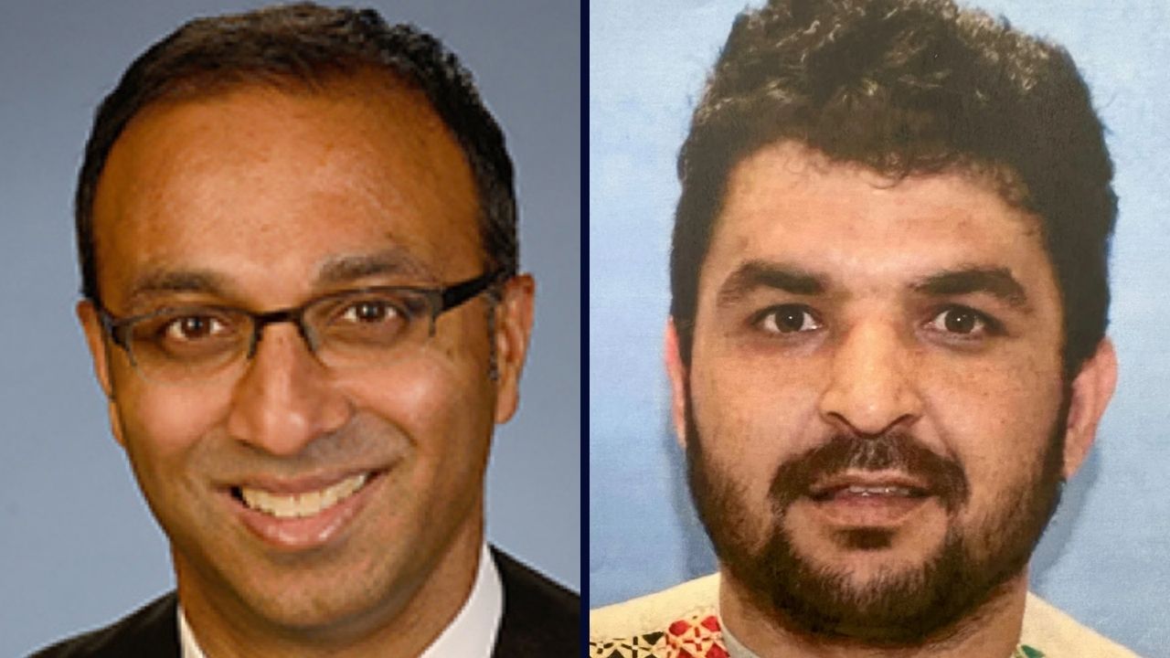 Left: U.S. District Judge Amit Mehta (via U.S. District Court for the District of Columbia). Right: Rahmanullah Lakanwal (U.S. Justice Department).